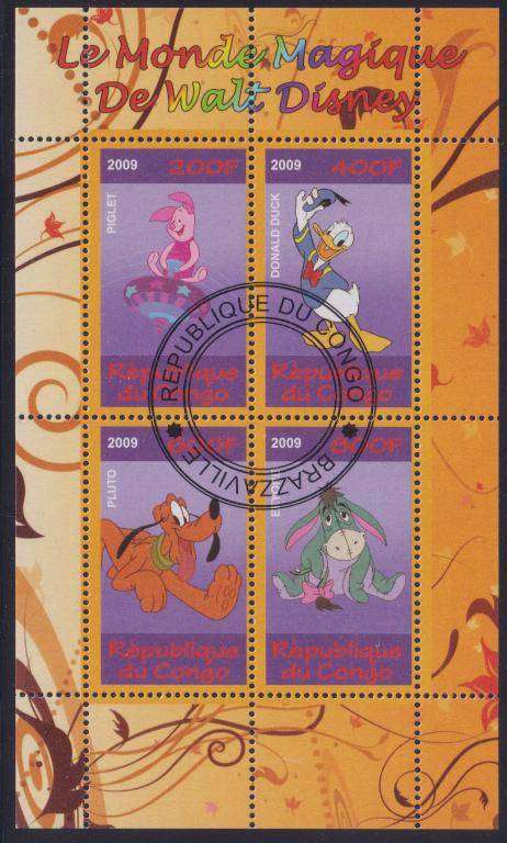 BEAUTIFUL  Thematic minisheet - Disney