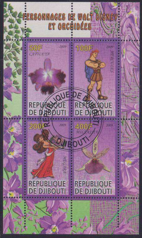 BEAUTIFUL  Thematic minisheet - Disney