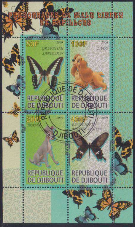 BEAUTIFUL  Thematic minisheet - Disney