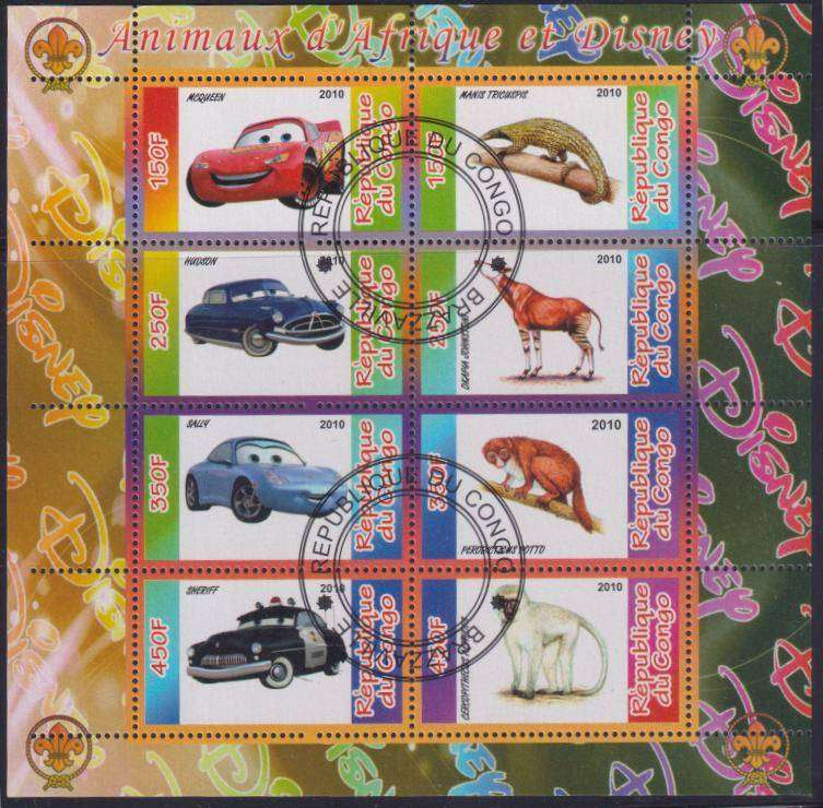 BEAUTIFUL  Thematic minisheet - Disney