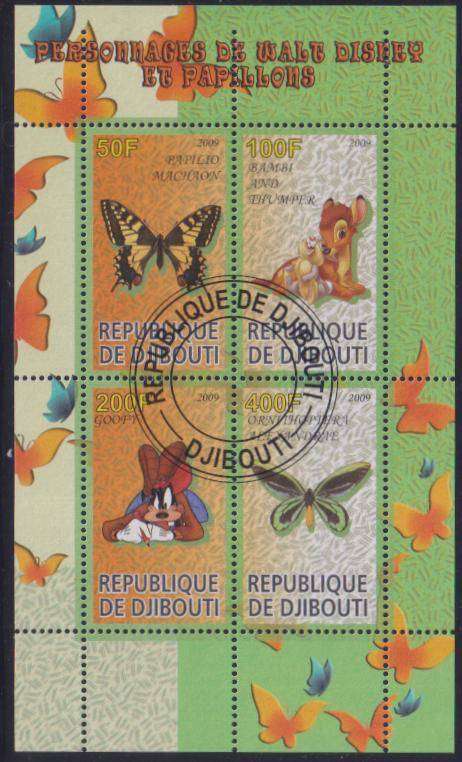 BEAUTIFUL  Thematic minisheet - Disney