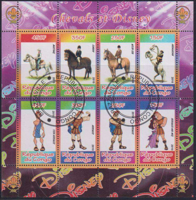 BEAUTIFUL  Thematic minisheet - Disney