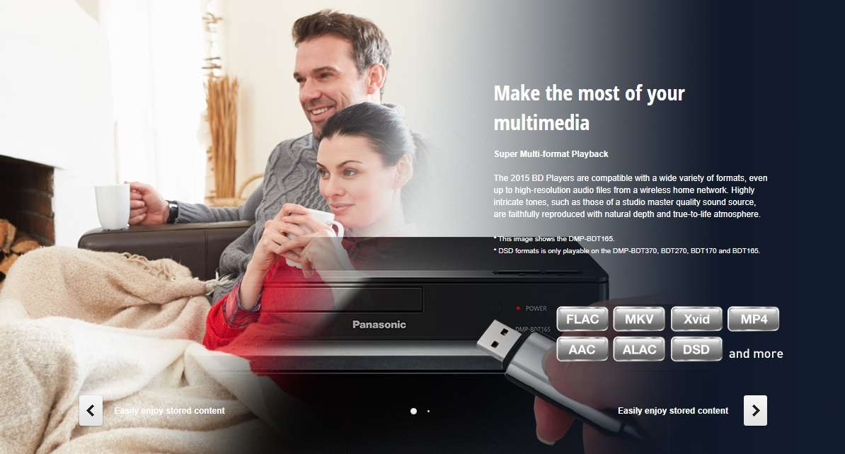 Panasonic DMP-BD73GC-K Blu-Ray Player