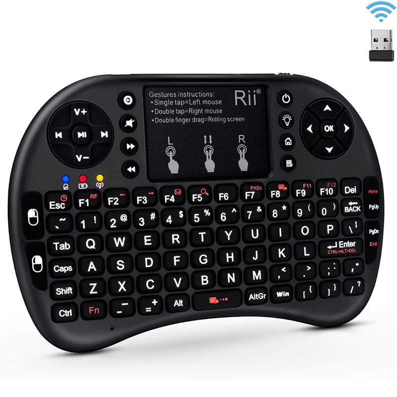 H96 Max X2 Android Media Player Quad Core 4GB RAM 32GB Storage + Rii i8+ Wireless Mini Keyboard