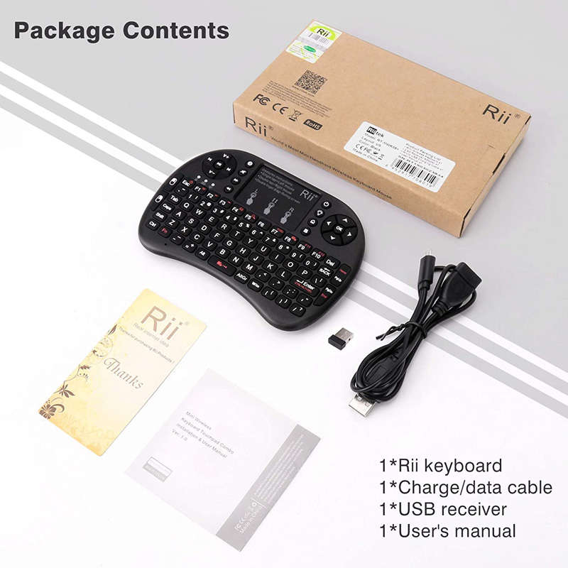 H96 Max X2 Android Media Player Quad Core 4GB RAM 32GB Storage + Rii i8+ Wireless Mini Keyboard