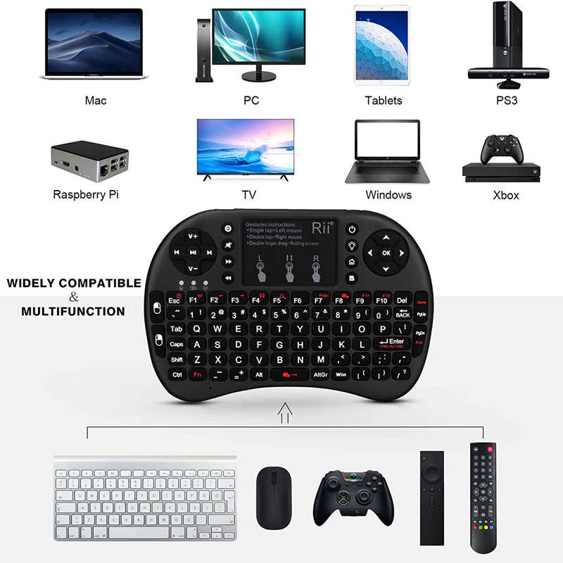 H96 Max X2 Android Media Player Quad Core 4GB RAM 32GB Storage + Rii i8+ Wireless Mini Keyboard