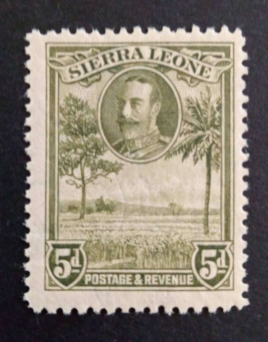 Sierra Leone King George V Definitive Issue 5d Mint (Unused)