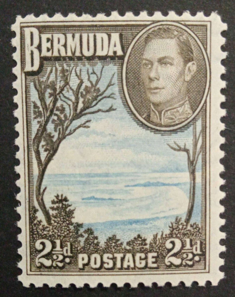 1938 King George VI Pictorial Definitive. 2½d (Two and a Half Pence). Mint (Unused).