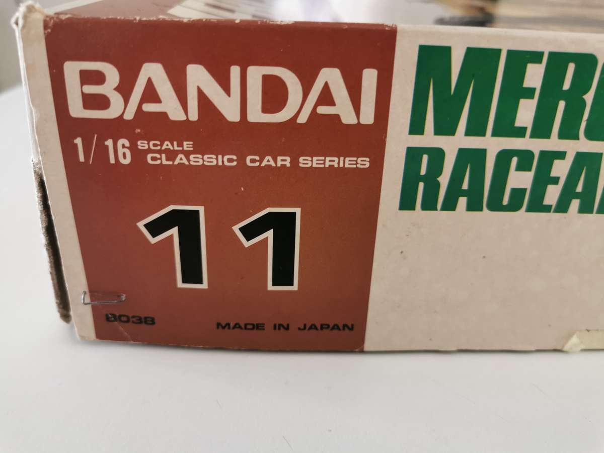 Vintage Bandai Mercer Raceabout 1/16 scale model car