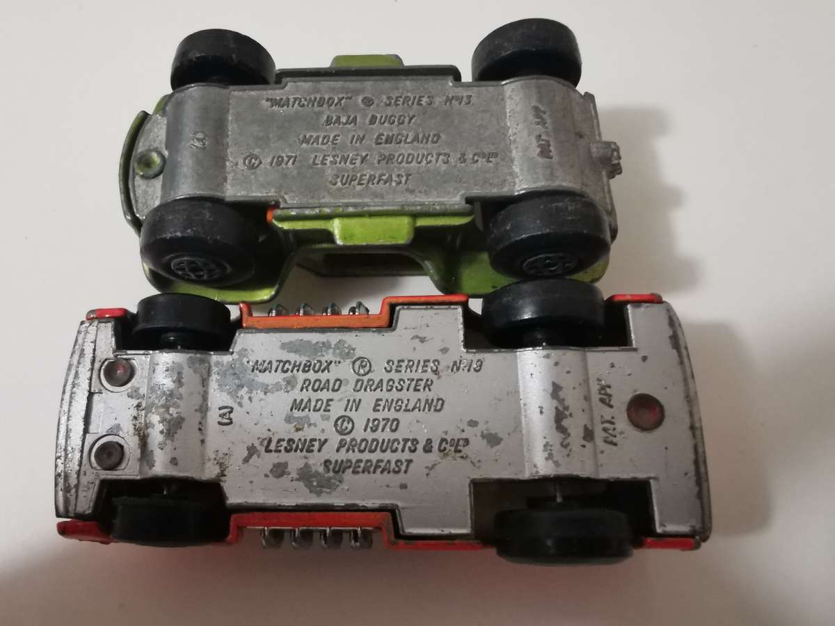 Vintage Matchbox lot of 2 diecast models