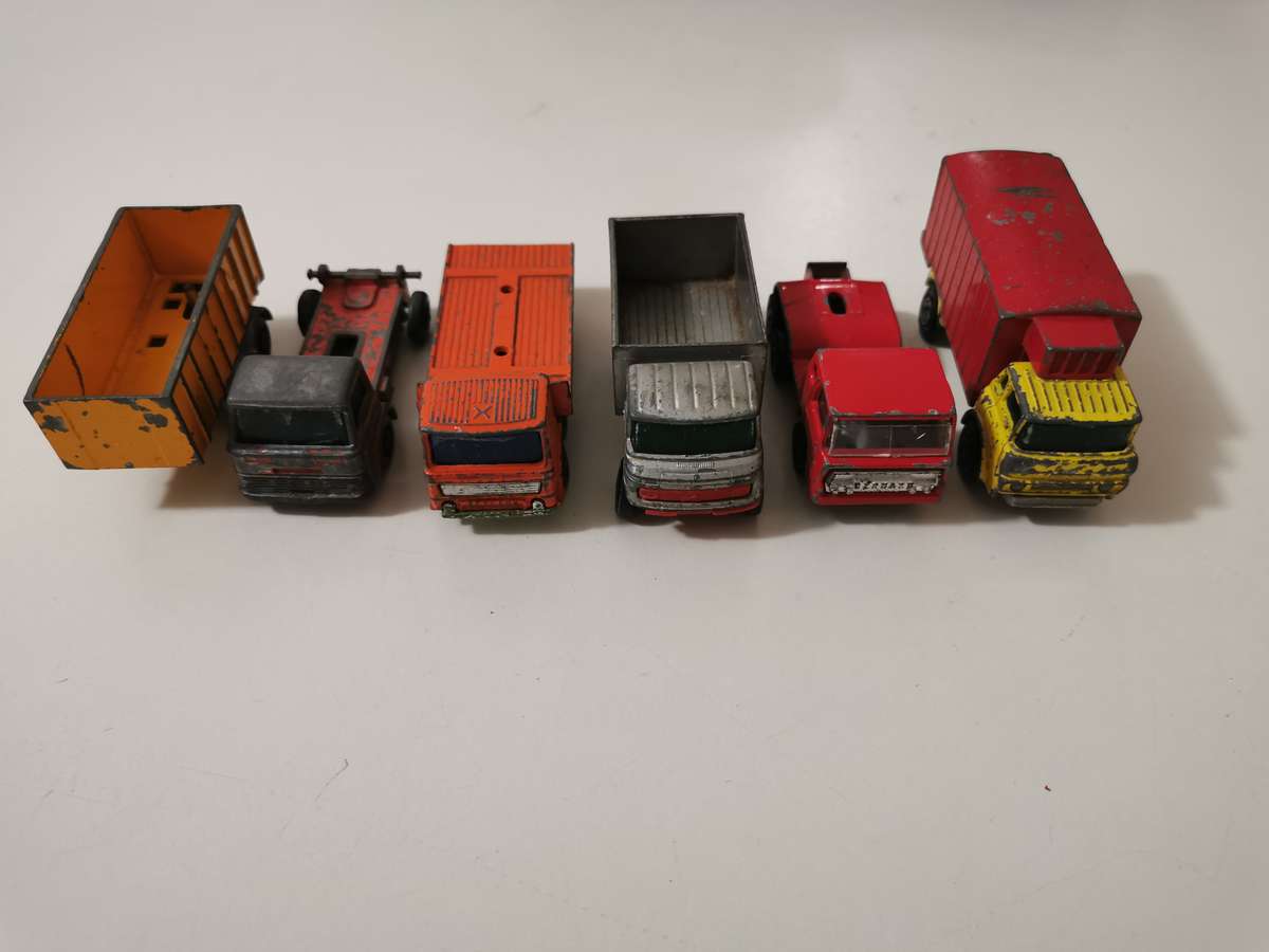 Lot of 6 vintage diecast Matchbox Lesney models