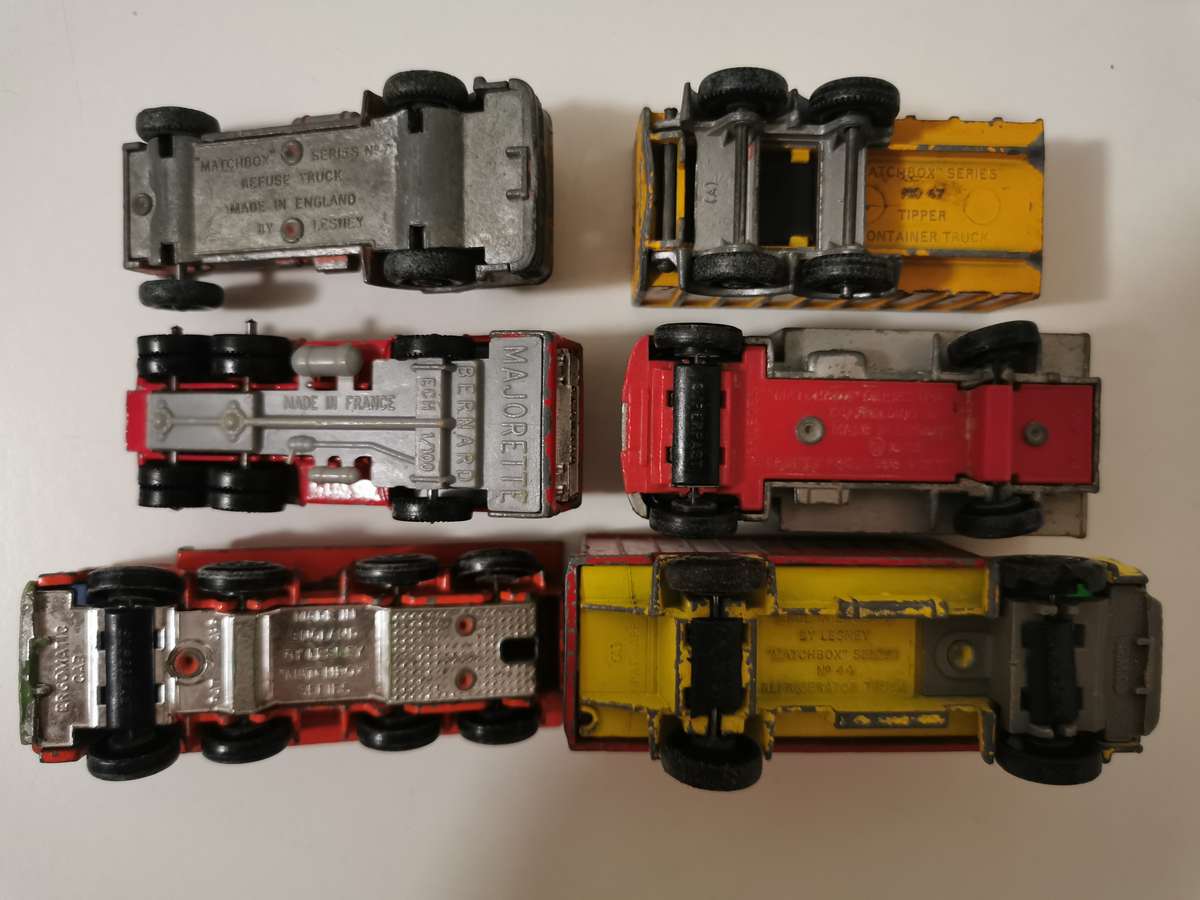Lot of 6 vintage diecast Matchbox Lesney models