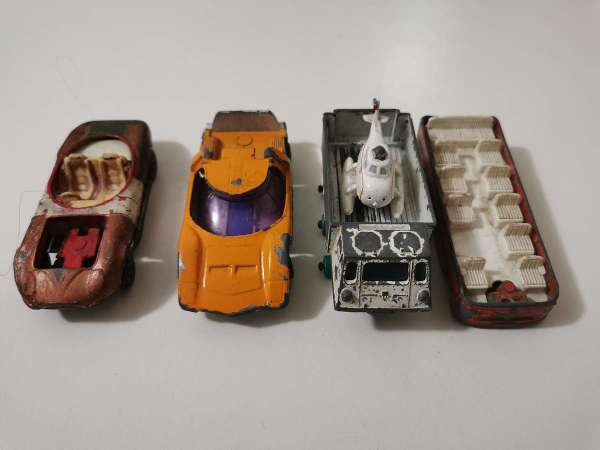 Vintage Matchbox Lesney diecast lot.