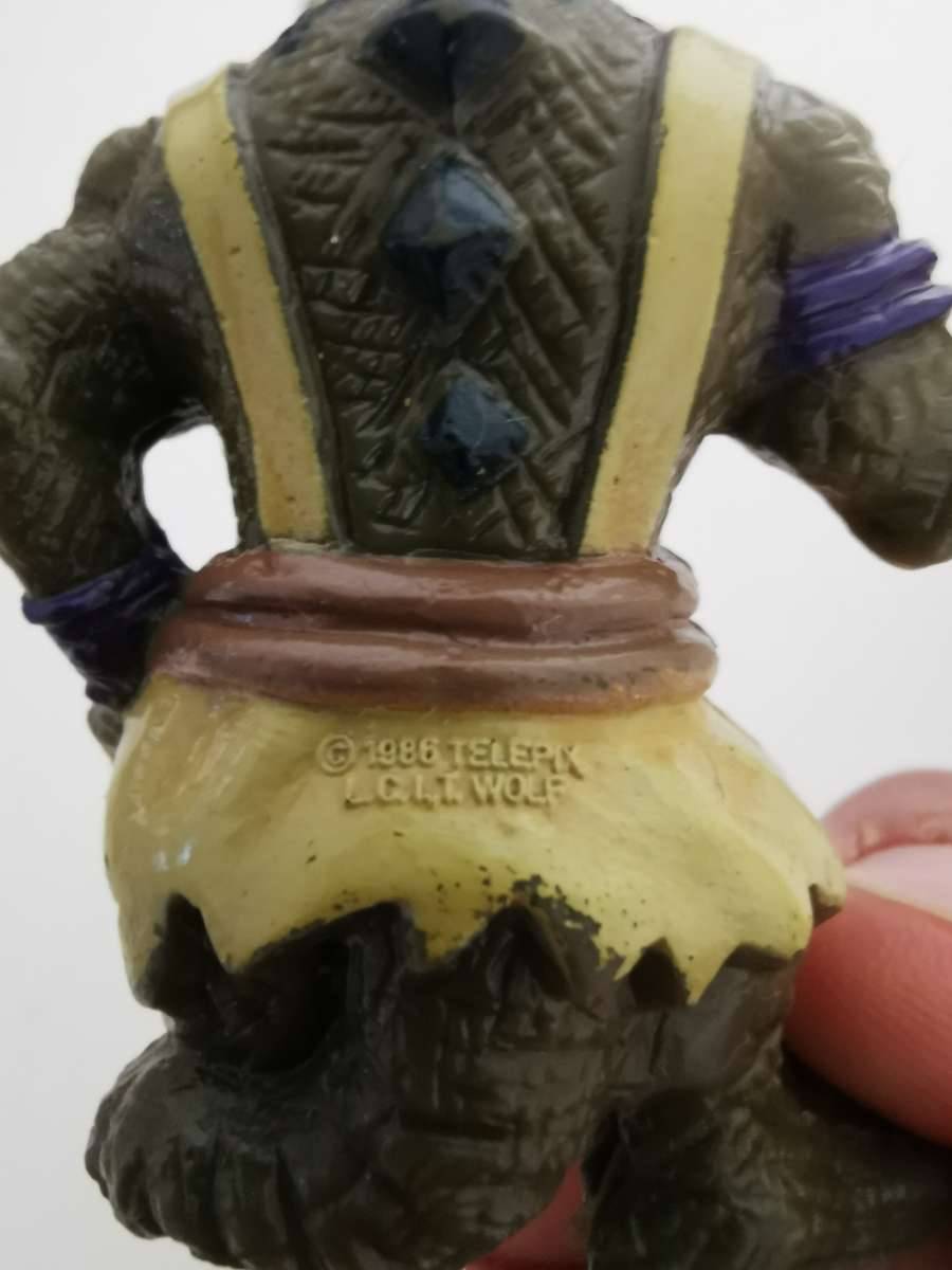 Set of rubber Thundercats figures 1985