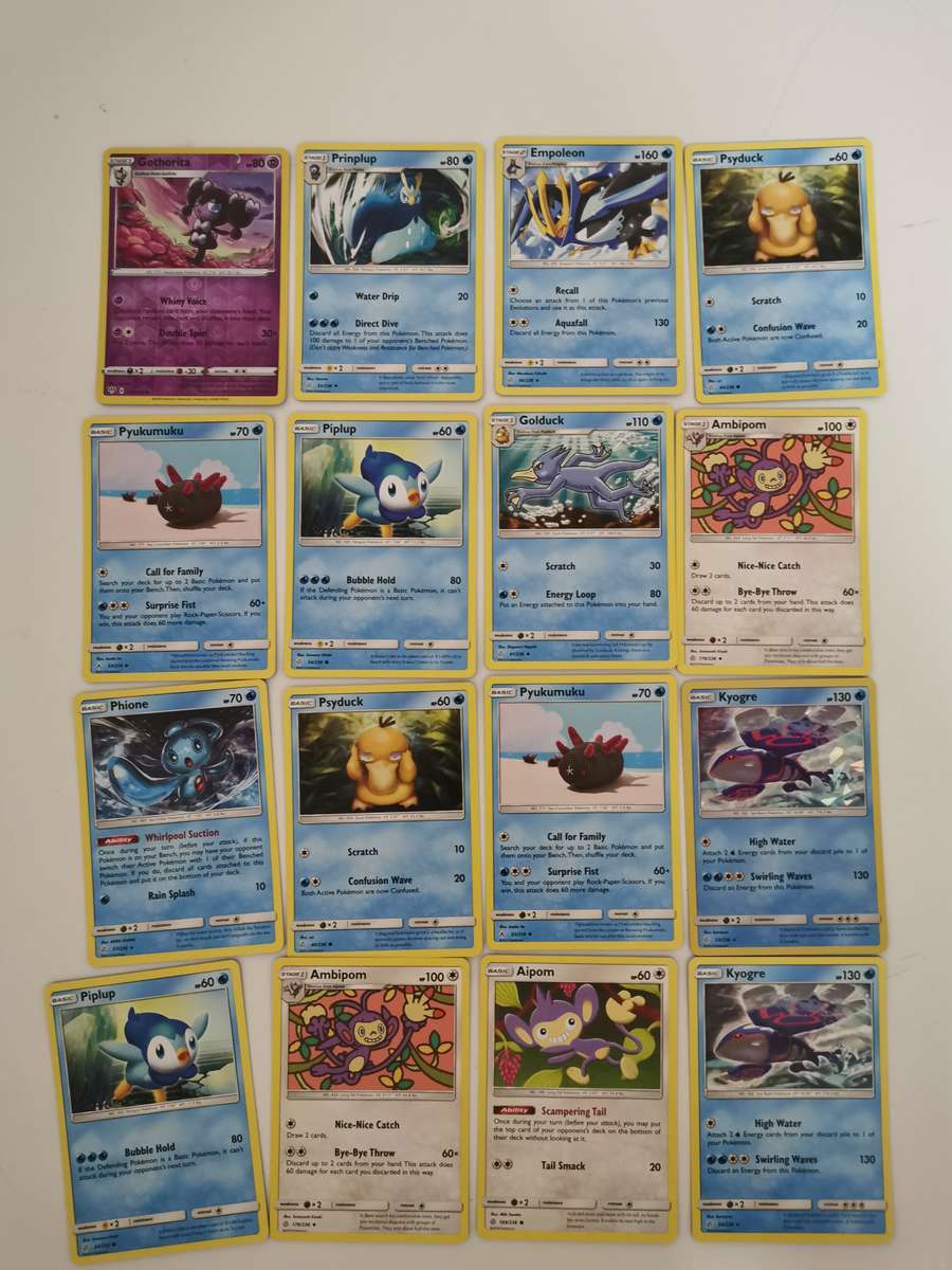 Pokemon cards deck 2019/20