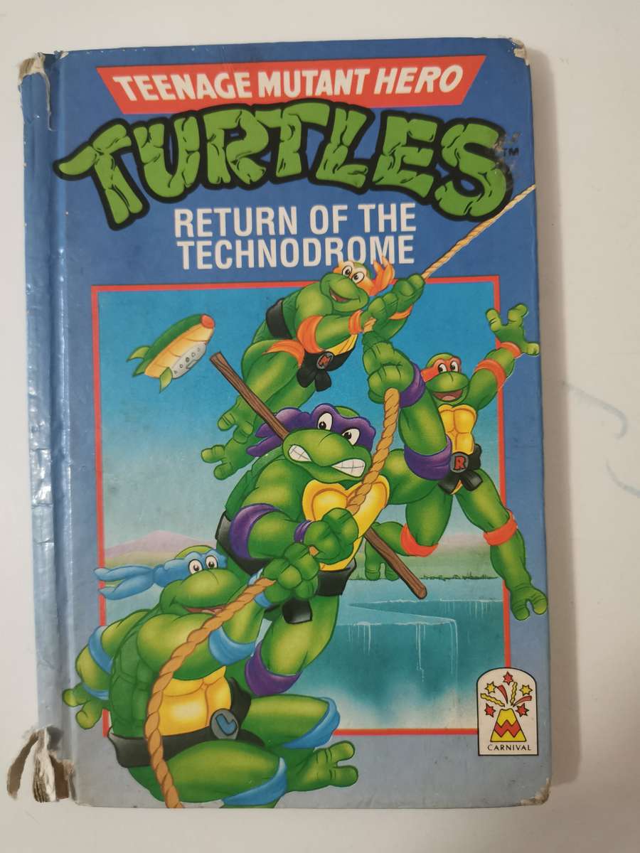 1990 Ninja Turtles story book