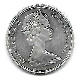 R1 AUCTION - 1967 CANADA 50 CENTS SILVER .800 11.66GR - CONFEDERATION CENTENNIAL.