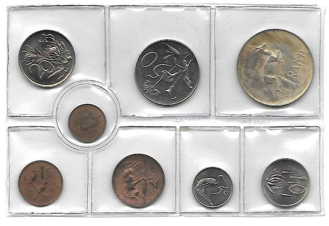R1 AUCTION - 1971 S A MINT SET - BILINGUAL - SILVER R1 - SEALED - HAPPY BIDDING!!!