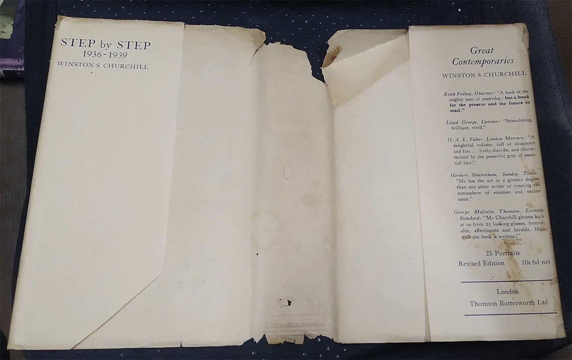 Step by Step 1936-1939 by Winston Churchill (1st Edition, 4th Impression)