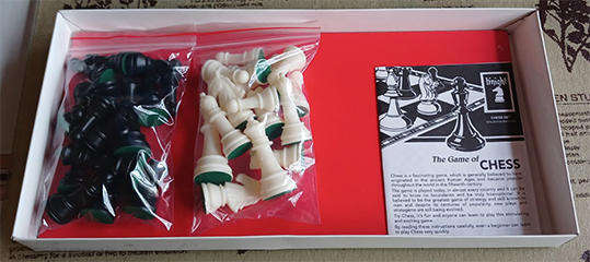 Empire Standard Chess Set in Box