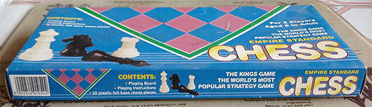 Empire Standard Chess Set in Box