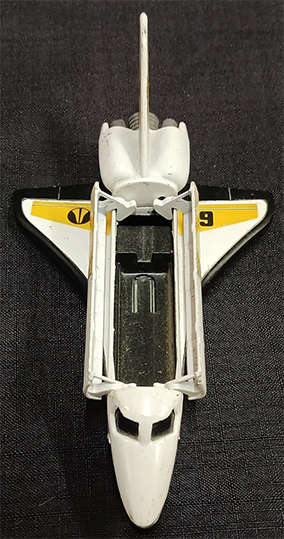 Corgi - Vintage James Bond Moonraker Metal Die-Cast Space Shuttle