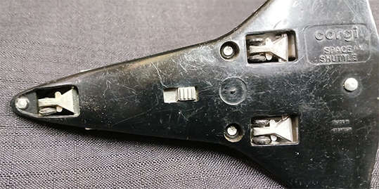 Corgi - Vintage James Bond Moonraker Metal Die-Cast Space Shuttle