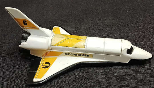 Corgi - Vintage James Bond Moonraker Metal Die-Cast Space Shuttle