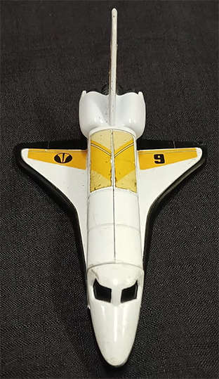 Corgi - Vintage James Bond Moonraker Metal Die-Cast Space Shuttle