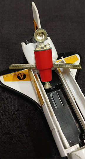 Corgi - Vintage James Bond Moonraker Metal Die-Cast Space Shuttle