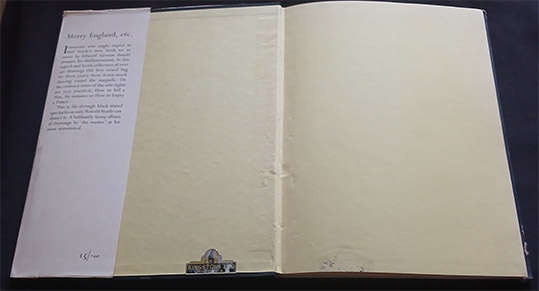 Merry England, etc. by Ronald Searle (1st Edition)