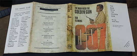 The Man With The Golden Gun by Ian Fleming (1st Book Club Edition)