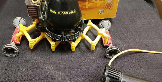 Vintage Tomy Lunar Legs Air-Power System in Original Box - 1980's #9196