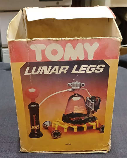 Vintage Tomy Lunar Legs Air-Power System in Original Box - 1980's #9196
