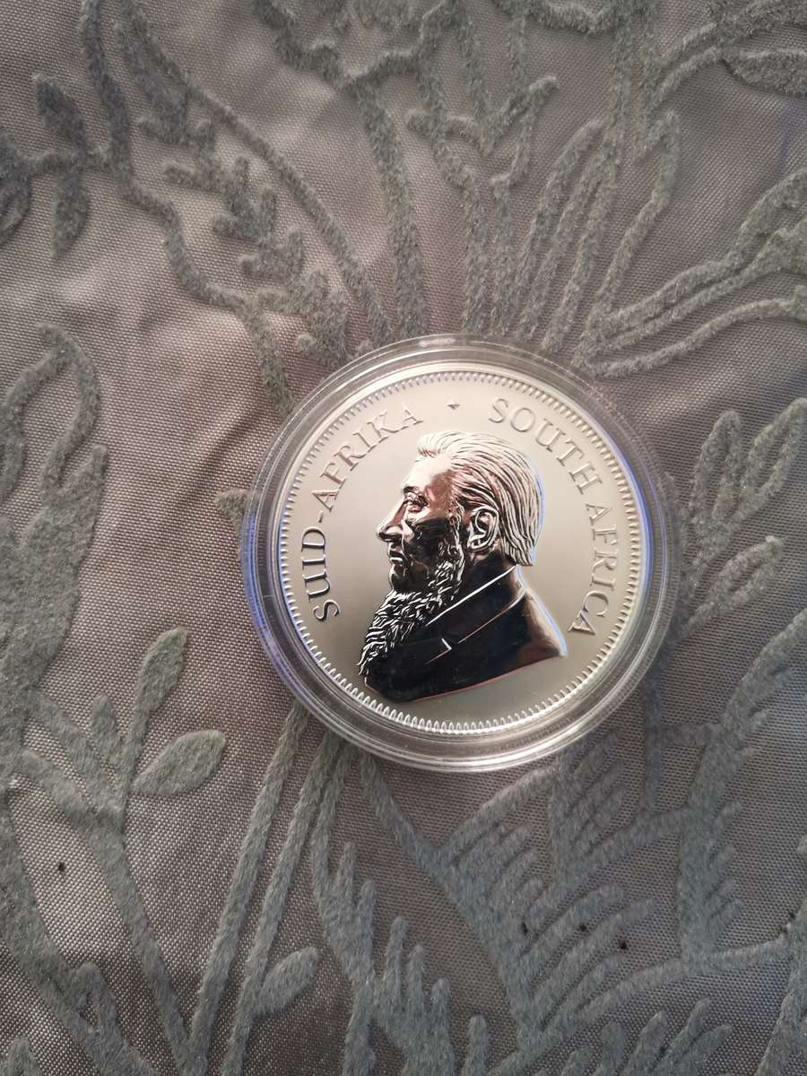 2017 Silver 10z Krugerrand Premium in capsule with certificate