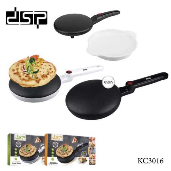 Crepe Pancake Maker with Non Stick Surface