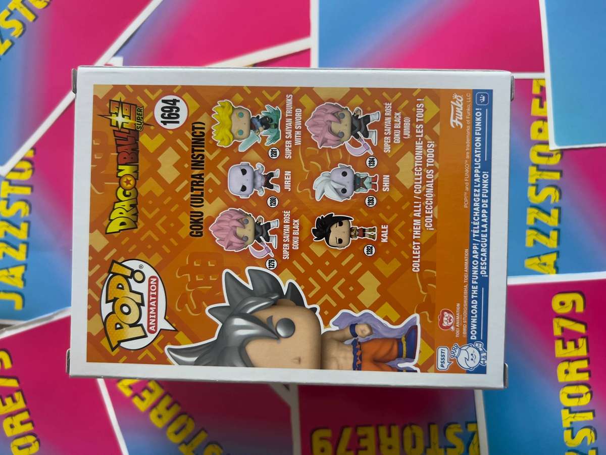GOKU (ULTRA INSTINCT) GLOWS IN THE DARK HOT TOPIC EXCLUSIVE