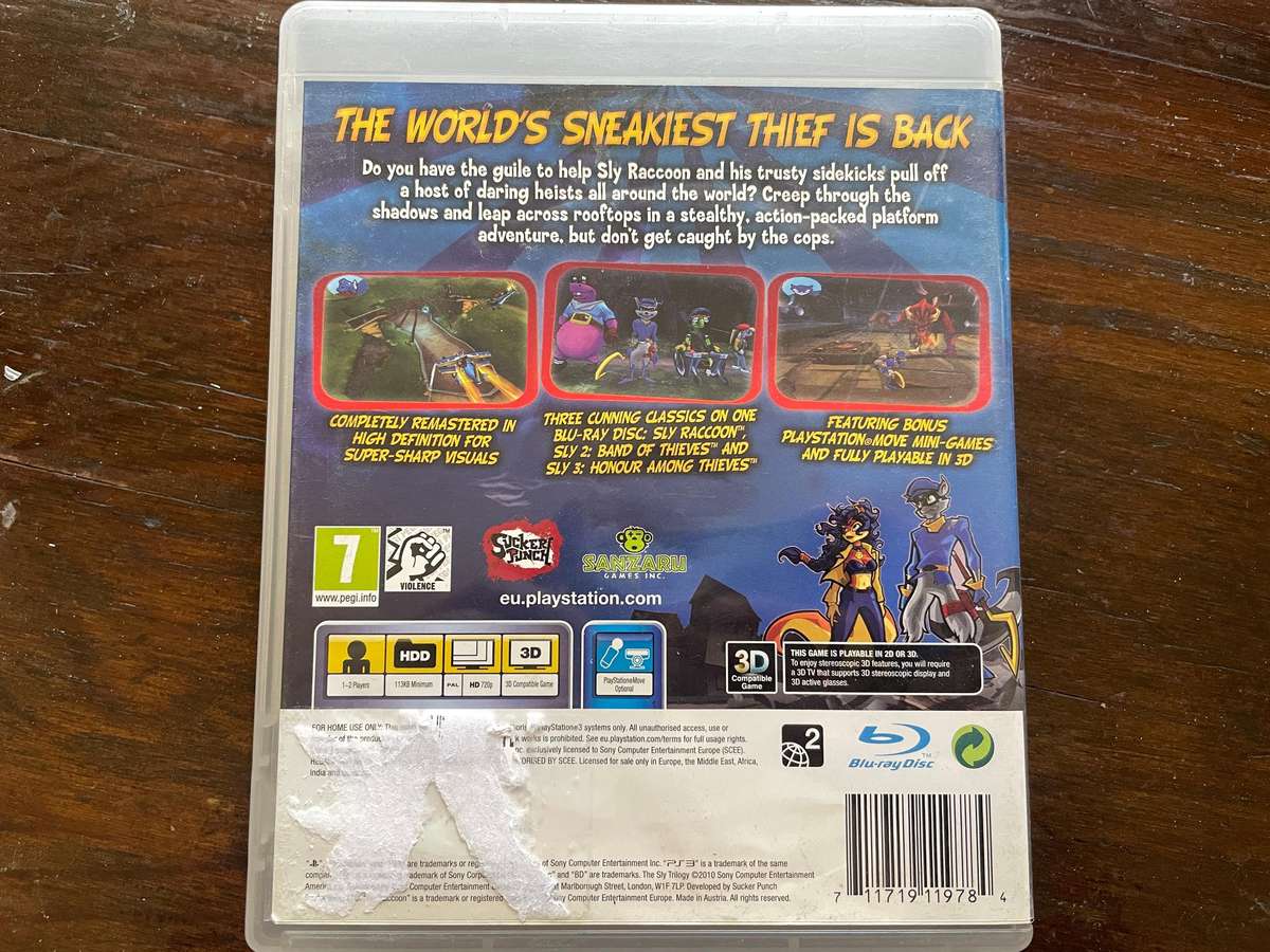 The Sly Trilogy (PS3)