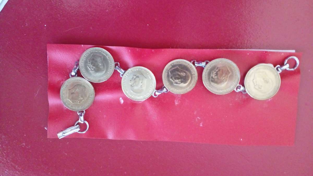 SPANISH COIN BRACELET