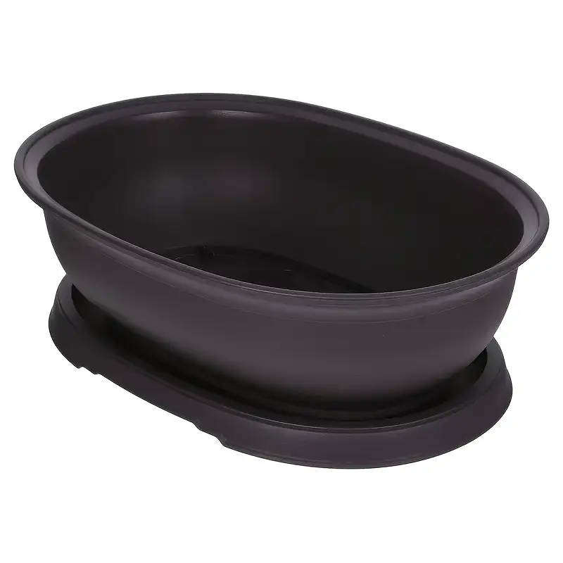 Oval Plastic Bonsai Pot
