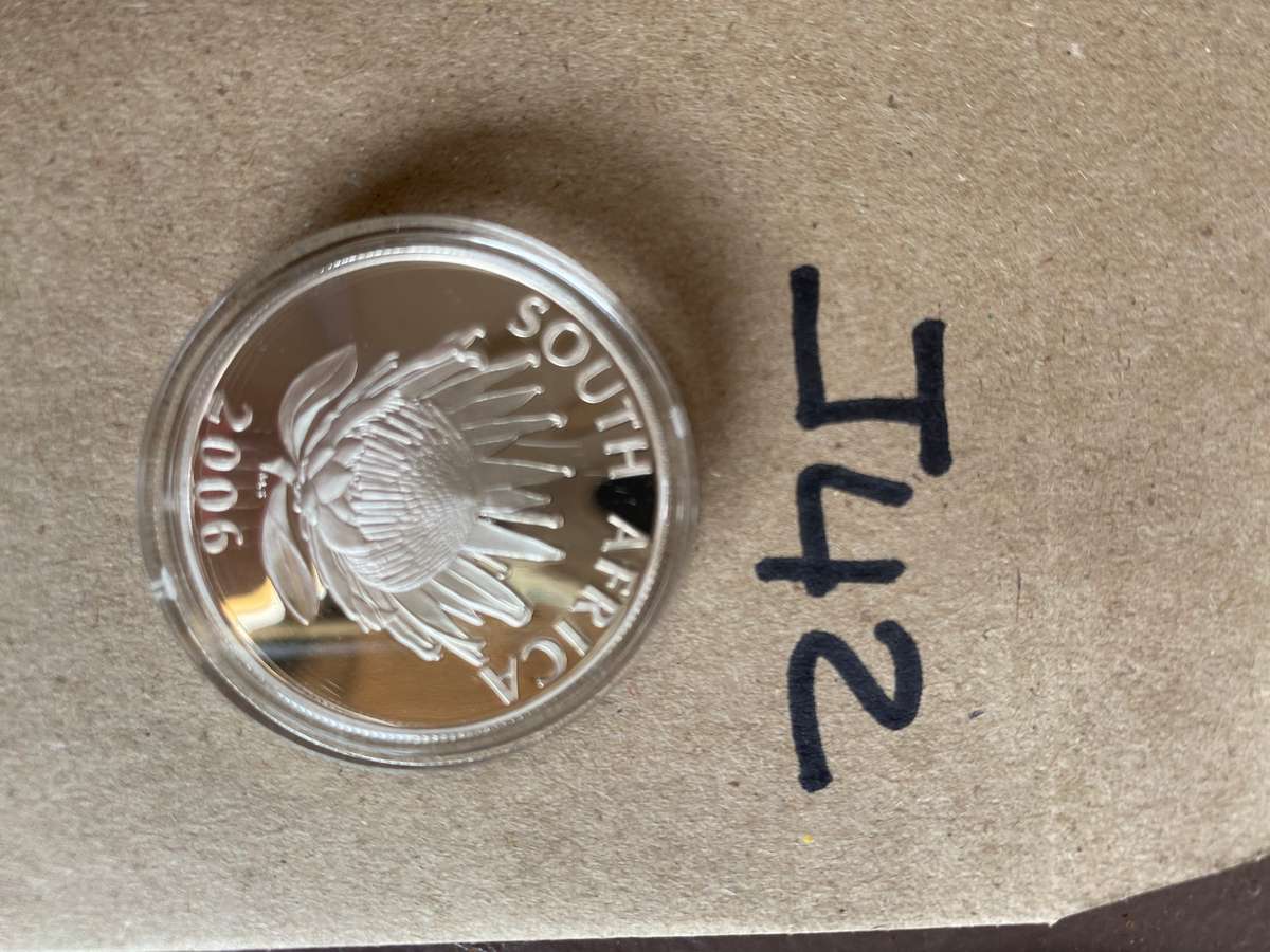 2006 South Africa Silver Proof R1 - Desmond Tutu