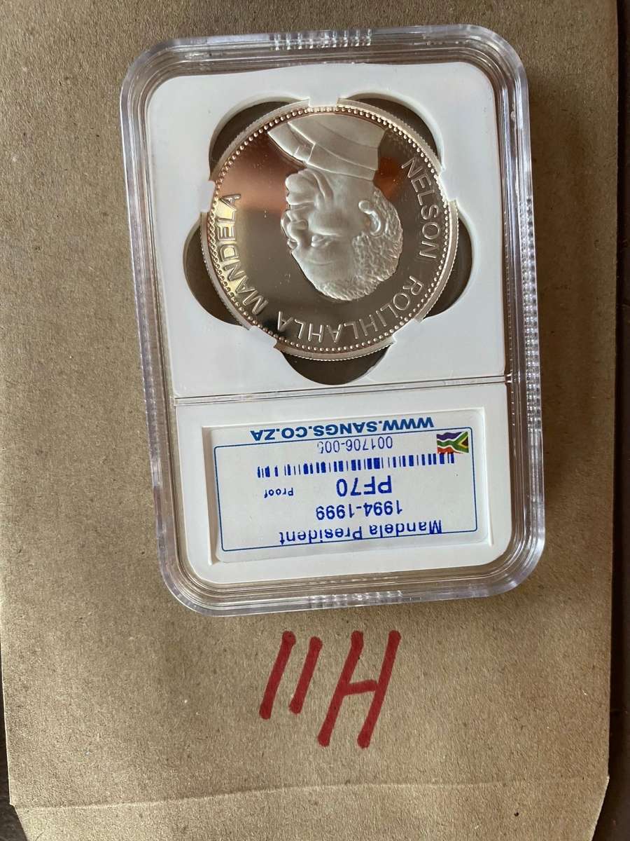 RARE PF 70 - Mandela President 1994 - 1999,
