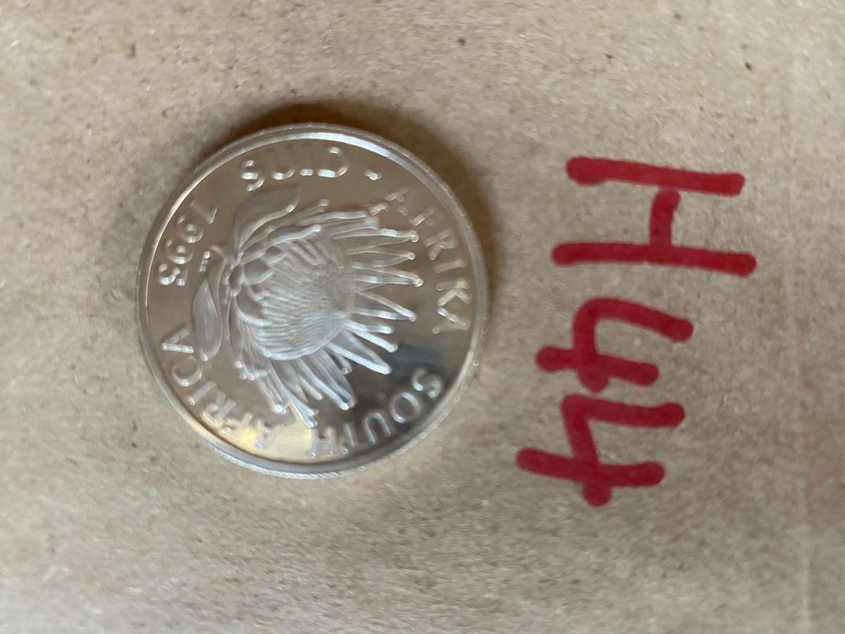 1995 South Africa Silver proof/UNC R1 - Trains