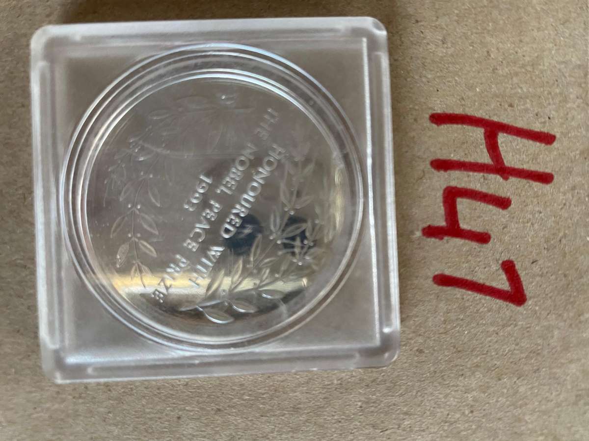 1993 Mandela long walk to freedom Silver coin