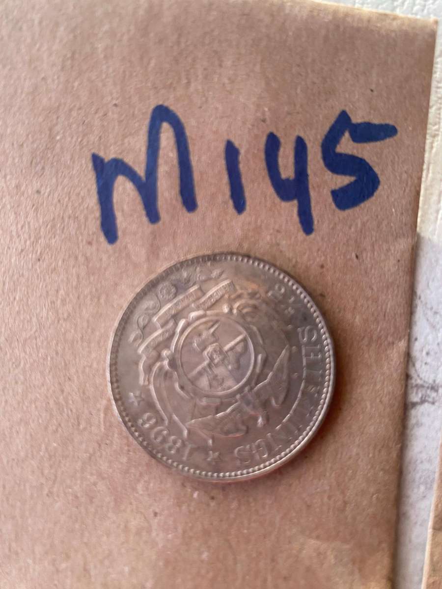 Beautiful 1896 South Africa Silver ZAR 2 1/2 Shillings