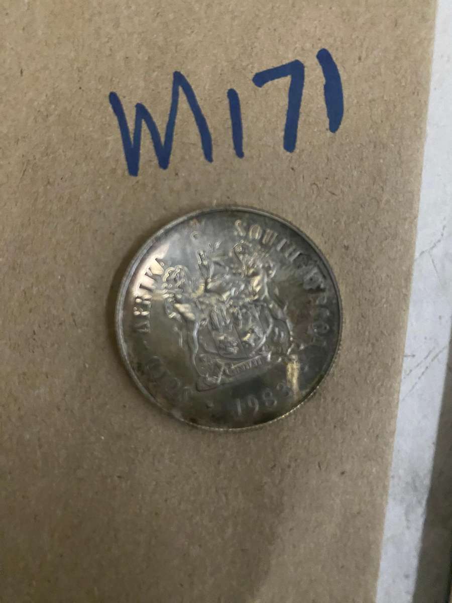 1983 South Africa Silver Proof R1