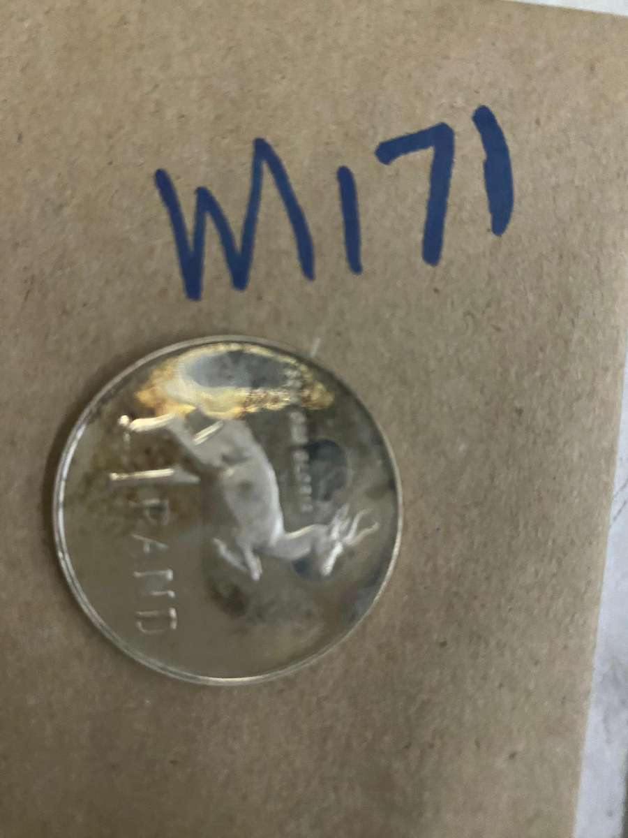 1983 South Africa Silver Proof R1