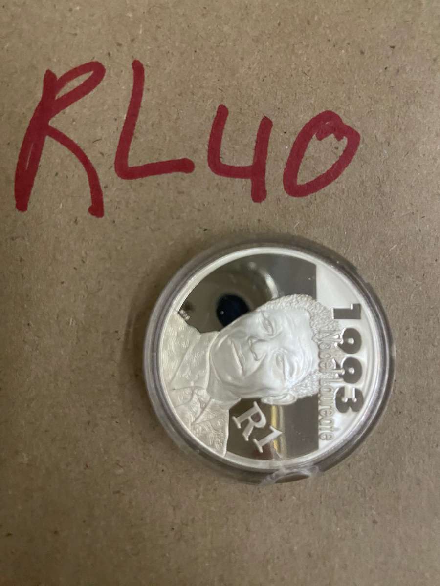 2007 Protea Silver Proof R1 - Mandela