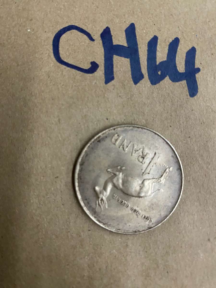 1966 Silver R1 - "Pregnant Springbok" Collectible Coin