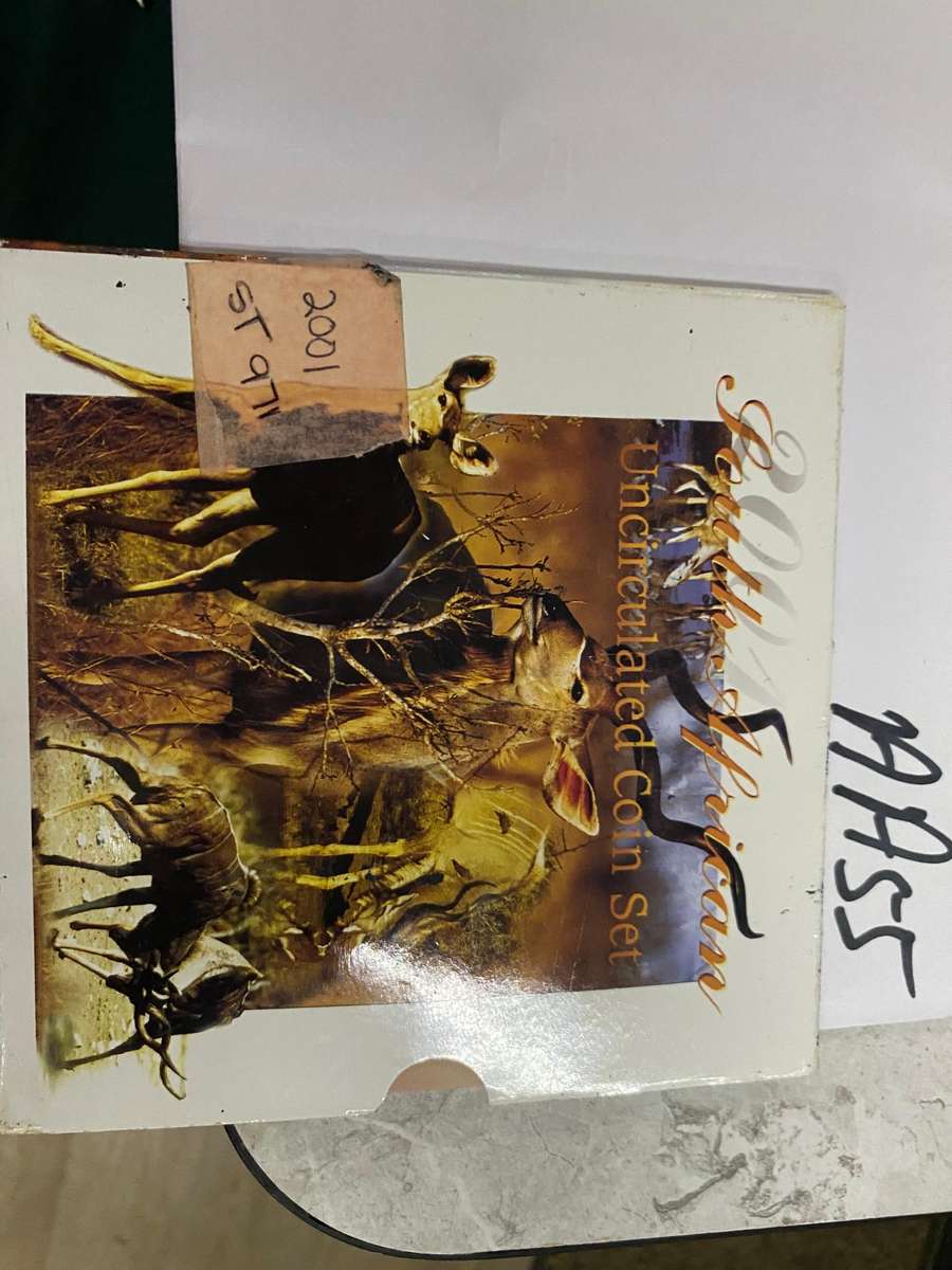 2001 South Africa Uncirculated coin set - Kudu